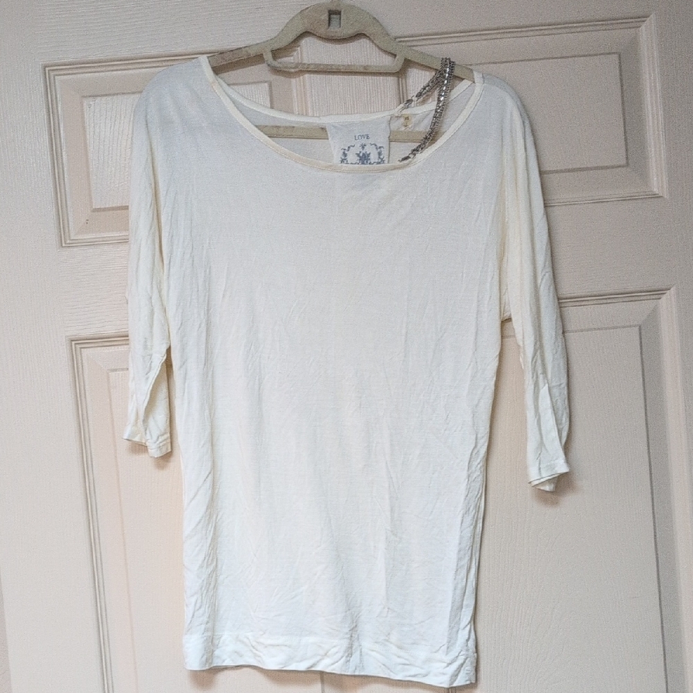 Chic White Women's Blouse